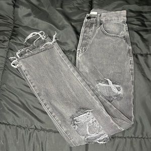 Washed out black PacSun jeans